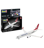 63772 Revell - Turkish Airlines Boeing 737-800 1:144 Maket Kiti
