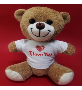 I Love You Tişörtlü Ayı