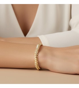 STİL İNCİSİ/XUPING JEWELRY ÇİVİ MODEL KELEPÇE (Altın Rengi)
