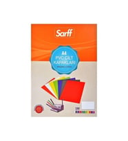 SARFF A-4 Cilt Kapağı 160 Micron Beyaz 100 Lü (1 Paket 100 Adet)
