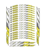 Yamaha R25 Florasan Sarı Baskı 1 Set Jant Şeridi