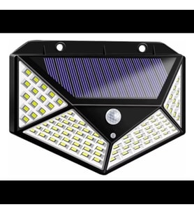 Dodes Solar Hareket Sensörlü Duvar Lambası 100 Led