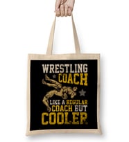 Wrestling Coach Like a Regular Coach But Cooler Bez Çanta Uzun Saplı