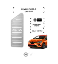 Renault Clio 5 Ayak Dinlendirme Pedalı Krom Ayak Dayama Pedalı