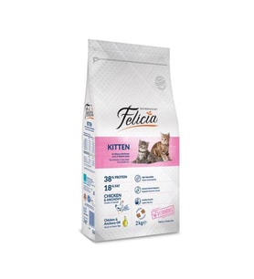 Felicia Kitten Tavuklu Ve Hamsi Yavru Kedi Maması 2 Kg