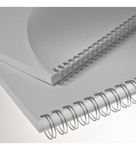 Office Force 5/8'' Gümüş 2:1'' (inç) A4 23 Loop Kutu Tel Spiral 50'li