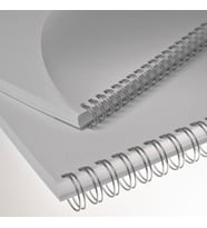 Office Force 5/8'' Gümüş 2:1'' (inç) A4 23 Loop Kutu Tel Spiral 50'li