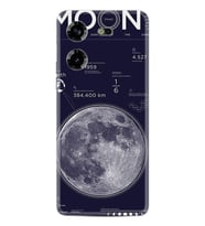 Tecno Pova 5 Kılıf Resimli Desenli Baskılı Silikon Moon info 1424