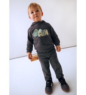 Mayoral Erkek Bebek Regular Fit Pantolon Gri