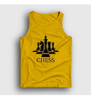 Presmono Unisex Sarı Board Chess Satranç Atlet 331040tt (Sarı)