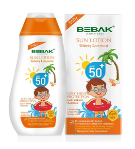 Bebak Bebekler için SPF 50+ Güneş Losyonu 200 ml