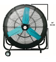 Taflan Kaşkar FLD-900 Sanayi Tipi Yer Vantilatörü 90 CM