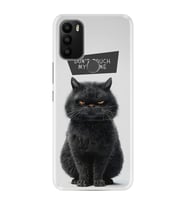 GM 21 Plus Kılıf HD Resim Baskılı Don't Touch Cat StKd -011
