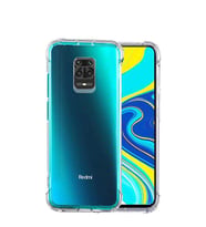 Xiaomi Redmi Note 9S Kılıf Şeffaf Nitro Anti Shock Kapak (Renksiz)