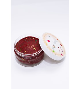Mundough New Year Red Glittering Doğal Oyun Hamuru