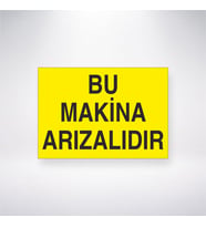 Bu Makine Arızalıdır