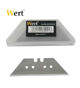 WERT 2165-R Cam Kazıyıcı Yedek Bıçak (Metal)