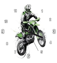 Cakatablo  Fuarı Motor Show Görseli Duvar Saati
