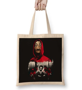 La Casa De Papel La Casa De Dali Bez Çanta Uzun Saplı