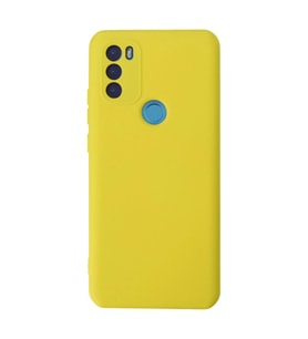 General Mobile Gm 21 Plus Kılıf Nano İçi Kadife Silikon - Sarı