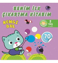 Benim İlk Çıkartma Kitabım Rengi Bul