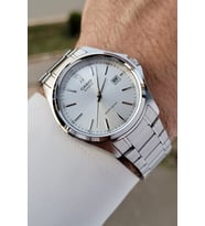 Casio CSISTE85 Gümüş Renk Hediye Paketli Erkek Kol Saati