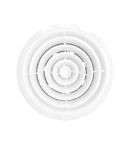 125 mm (12,5 cm) Klapeli Yuvarlak Banyo Fanı (RF BEYAZ 5S)
