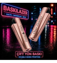 5 Renk Seçeneğiyle Kişiye Özel Clipper Metal Çakmak - Erkek Kadın Eşe Arkadaşa Sevgiliye Babaya Kişiye Özel Hediye