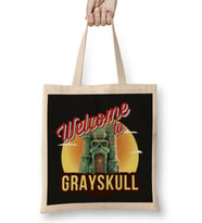 Welcome To Greyskull He Man Masters Of The Universe Bez Çanta Uzun Saplı