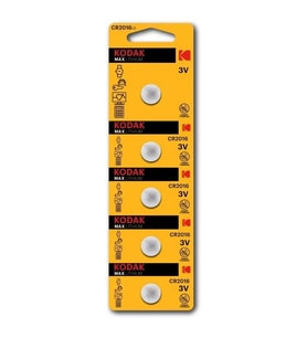 Kodak 5 Adet Cr2016 Max Lityum Para Pil