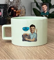 Kişiye Özel Şoföre Hediye Lüks Pastel Fincan Doğum Günü Hediyesi