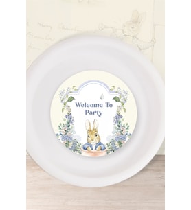 Peter Rabbit Tavşan Temalı Tabak Sticker (Etiket) 15'li * Yapışkanlı Kağıt