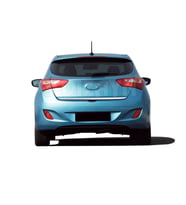Hyundai i30 Krom Bagaj Alt Çıta 2012-2017