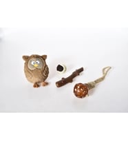 Pet Luxe Owl 4'lü Oyuncak Seti