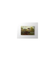 Claude Monet - The Artist's Garden In Argenteuil Tablo - 105930 - 40x30 Cm