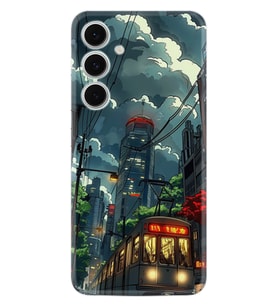 Samsung Galaxy S24 FE Kılıf Boutique Baskılı Resimli Train Pcode -049