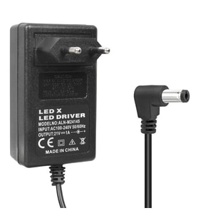 Powermaster PM-19255 21 Volt - 1 Amper - 21 Watt 5.5*2.5 Mm L Uçlu Şarjlı Matkap Adaptörü