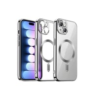 iPhone 14 Kılıf Kross Magneticsafe Kapak - Titan Gri