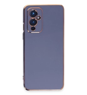 Durukar® One Plus 9 Kılıf Volet Silikon - Mavi