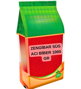 ZENGİBAR SÜS ACI BİBER 1000 GR