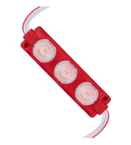 12 Volt 3 Watt Kırmızı LED Modül - 74X20 Mm - 3030 Çip