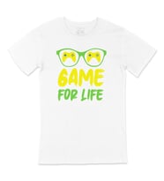 Sarı Game For Life Tişört