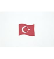 Model 12 Bayrak Aplik - STD Kırmızı