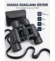 HD Optik Mercekli 20x Dürbün Net Görüş Ergonomik Kauçuk Gövde Aksesuar Setli