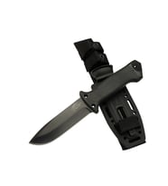 Tiger Tactical Htm 3321 A Siyah Outdoor / Survival Bıçak 27Cm - Kauçuk Sap, Kılıflı, Kutulu