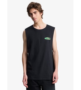 Quiksilver Arkası Baskılı Kolsuz Tişört Spor Atlet EQYZT08311