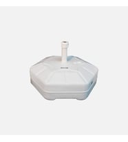 Şemsiye Bidonu Ayağı 32 Litre Beyaz