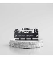 Psikolojik Danışman Metal isimlik - Psikolog İsimlik -  Kişiye Özel İsimlik - İsme Özel Metal İsimlik - Doktor İsimlik