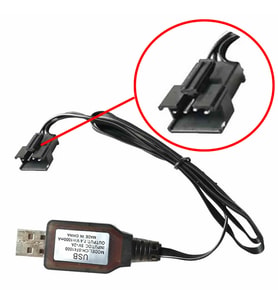 7.4V 4 Pin Lityum Pil Usb Şarj Kablosu JST SM-4P Soket Lipo Batarya Araba Oyuncak RC Quadcopter Dron