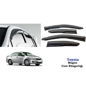 Toyota Corolla Mugen Cam Kenar Rüzgarlığı 2007-2012